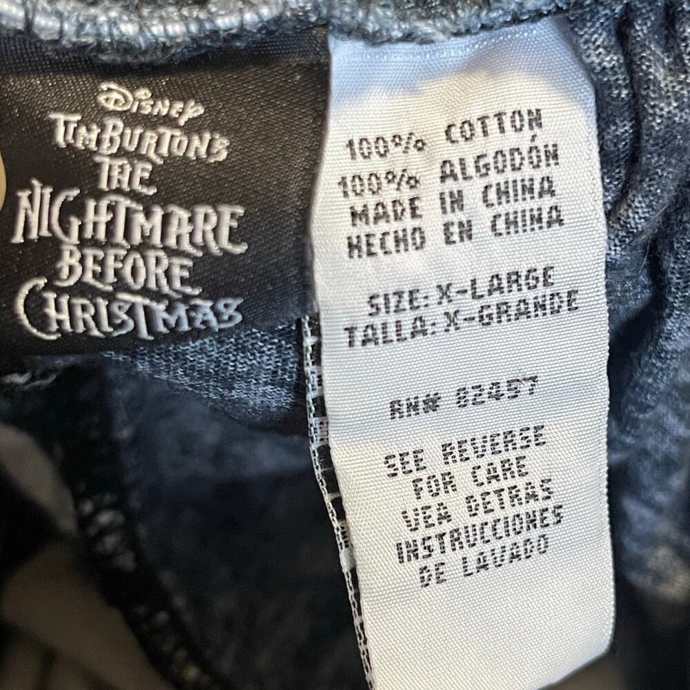 Cozy Disney Nightmare Before Christmas Jack Skellington Pajama Pants XL - Picture 5 of 7